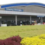 Visakhapatnam International Airport terminal with increased passenger traffic in April 2025