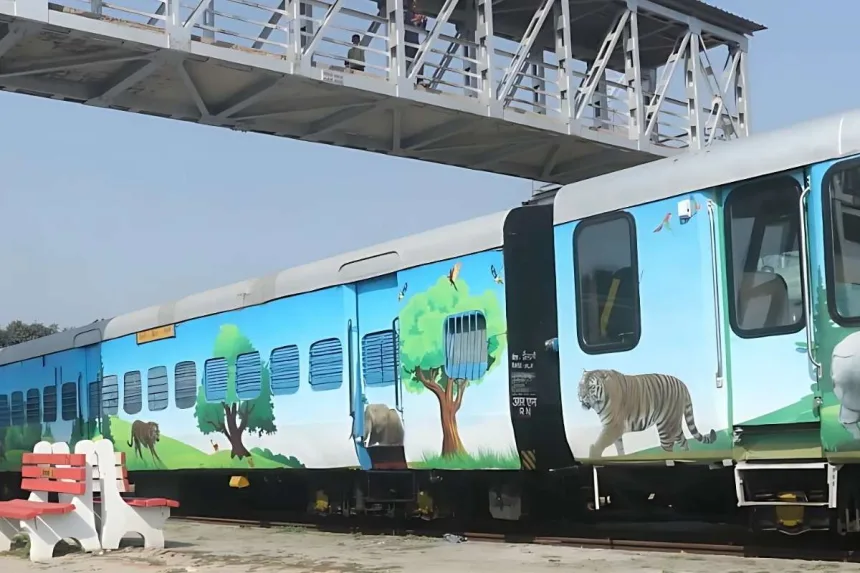 India’s first Vistadome jungle safari train in Uttar Pradesh, 2025