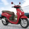 2025 Honda Scoopy with retro-modern design and LED headlamp on Andhra Pradesh street