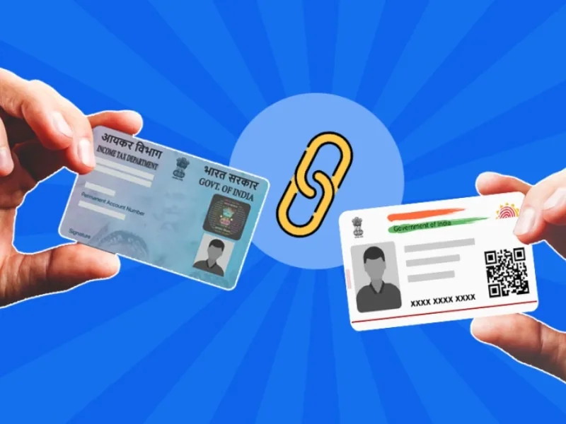 Social media post about Aadhaar-PAN link penalty trending in 2025