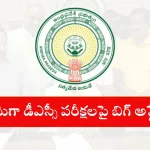 Aspirant preparing for AP Mega DSC 2025 exam with study materials