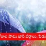 Rainy streets in Hyderabad during heavy rainfall alert in Telangana in 2025