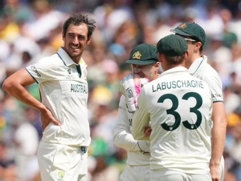 Australia’s bowling attack during the WTC 2025 final loss to South Africa at Lord’s.