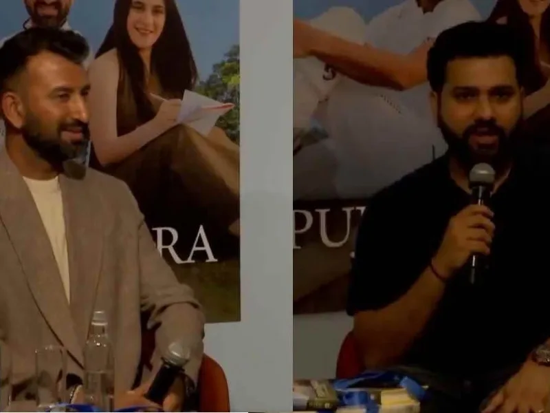 Cheteshwar Pujara during India A’s tour of West Indies in 2012, recalled by Rohit Sharma in 2025.