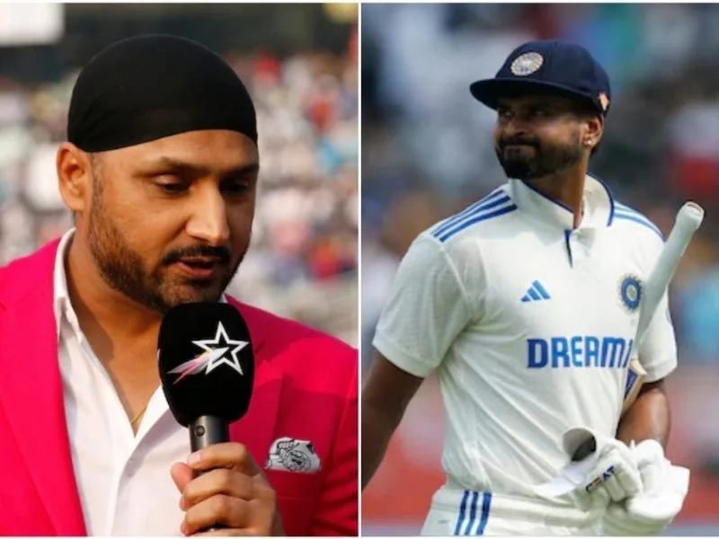 Harbhajan Singh defending Shreyas Iyer’s Test snub for India’s 2025 England tour.