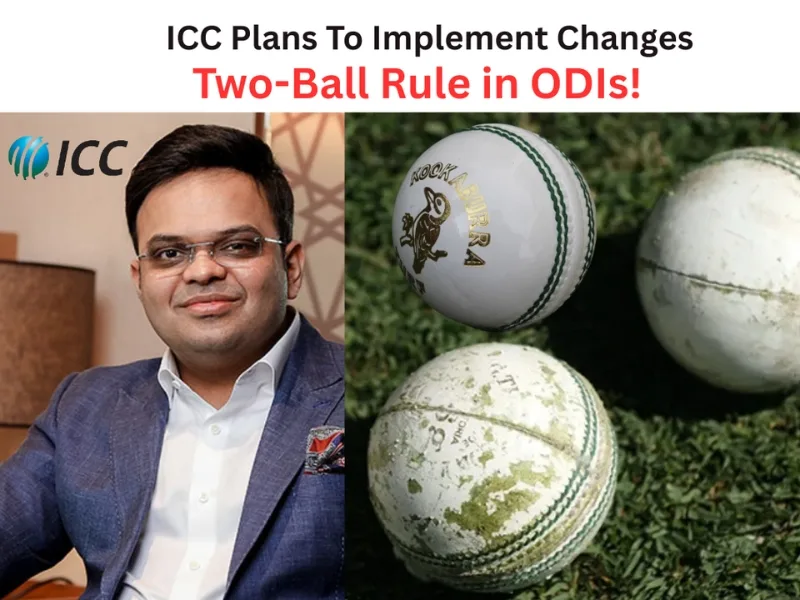 ICC announces new cricket rules for 2025, including two-ball rule and concussion substitute changes.