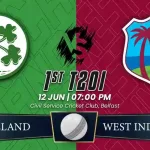 IRE vs WI Match Prediction - Who will win today’s 1st T20I match between Ireland and West Indies?