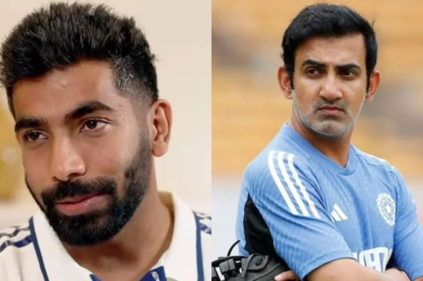 Gautam Gambhir has a very individualistic approach: Jasprit Bumrah