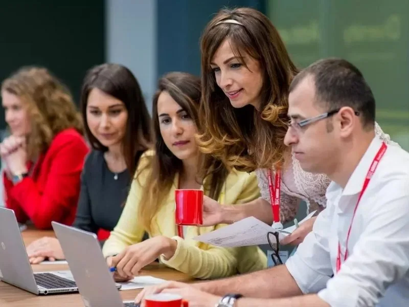 Social media post about high-paying jobs without a degree trending in 2025