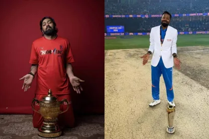 Krunal Pandya recreates his brother Hardik's iconic celebration pose after title win