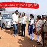 Mahesh Babu on the Varanasi set of SSMB29 with Rajamouli in Hyderabad in 2025