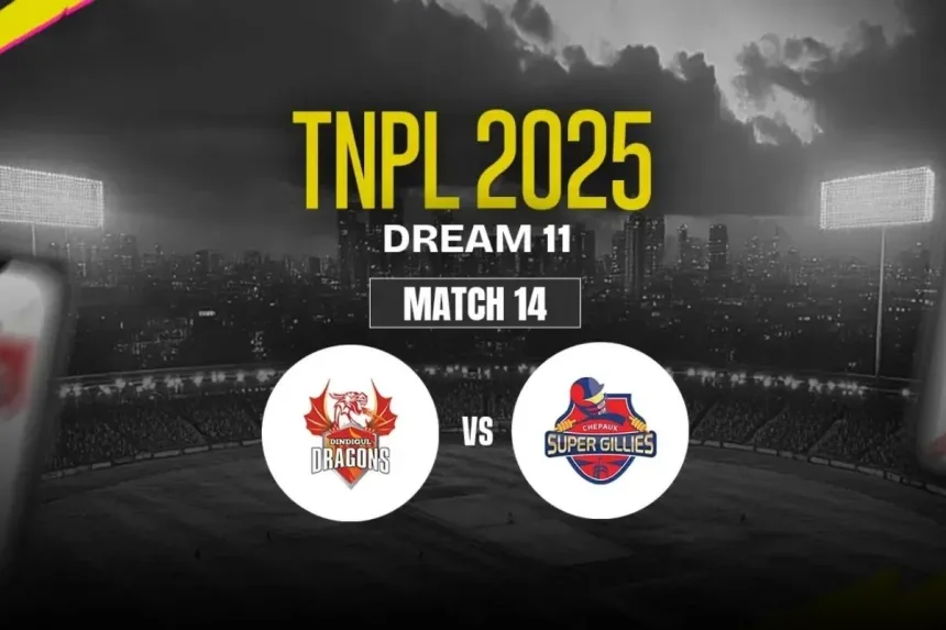 Match 14, DD vs CSG Match Prediction – Who will win today’s TNPL match between DD vs CSG?
