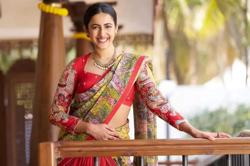 Niharika Konidela sharing her baby announcement on Instagram in 2025
