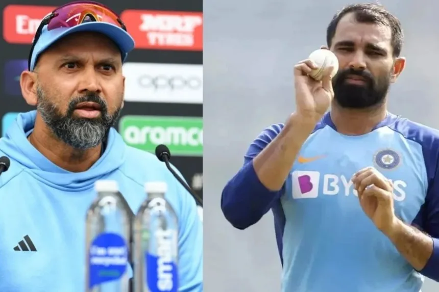 Mohammed Shami's experience will be heavily missed by India: Ex-bowling coach Paras Mhambrey