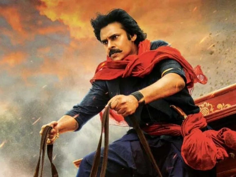 Social media post about Hari Hara Veera Mallu release date trending in 2025