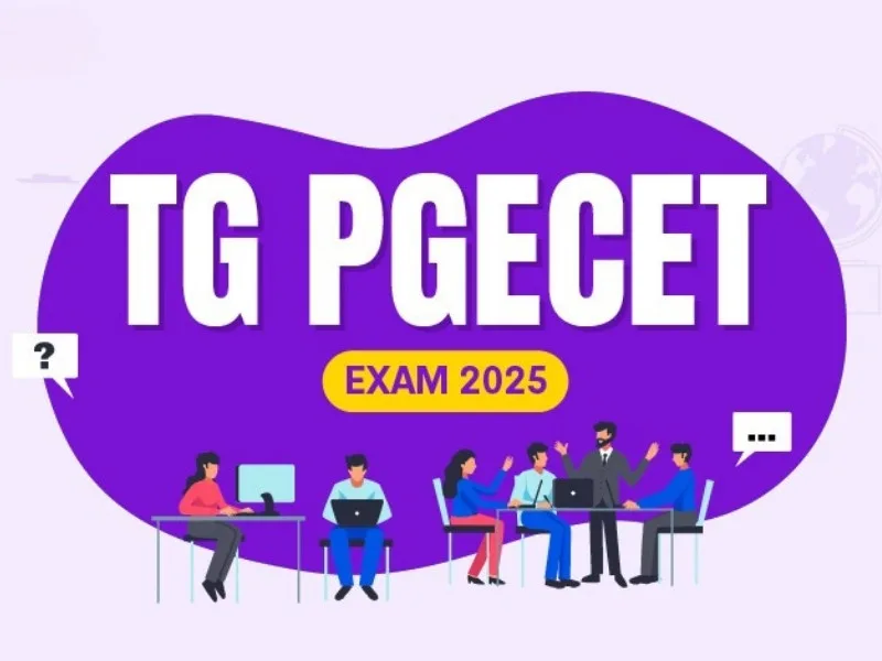 Social media post about Telangana PGECET 2025 exam and result date trending in 2025