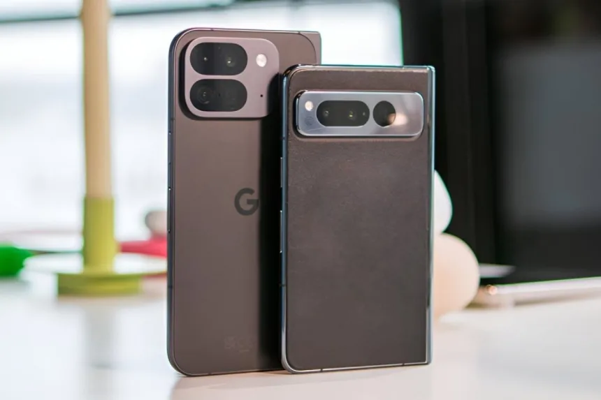 Google Pixel 10 Pro Fold render with slim hinge for India launch in 2025