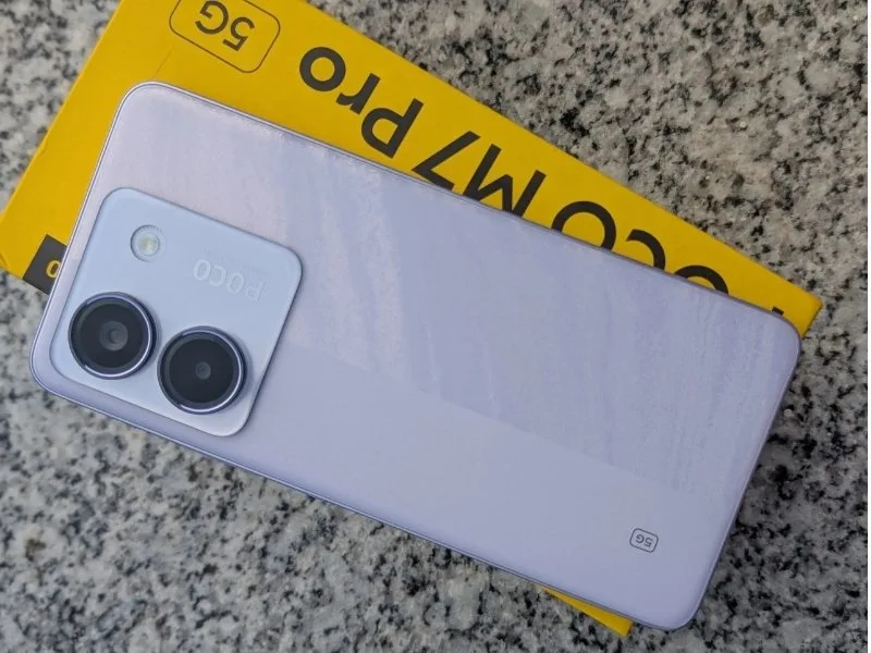 Close-up of POCO M7 Pro 50MP Sony LYT-600 camera module in 2025 External Link Suggestions