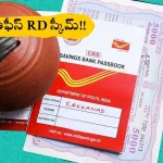 Person depositing ₹5,000 at a post office for RD scheme in 2025
