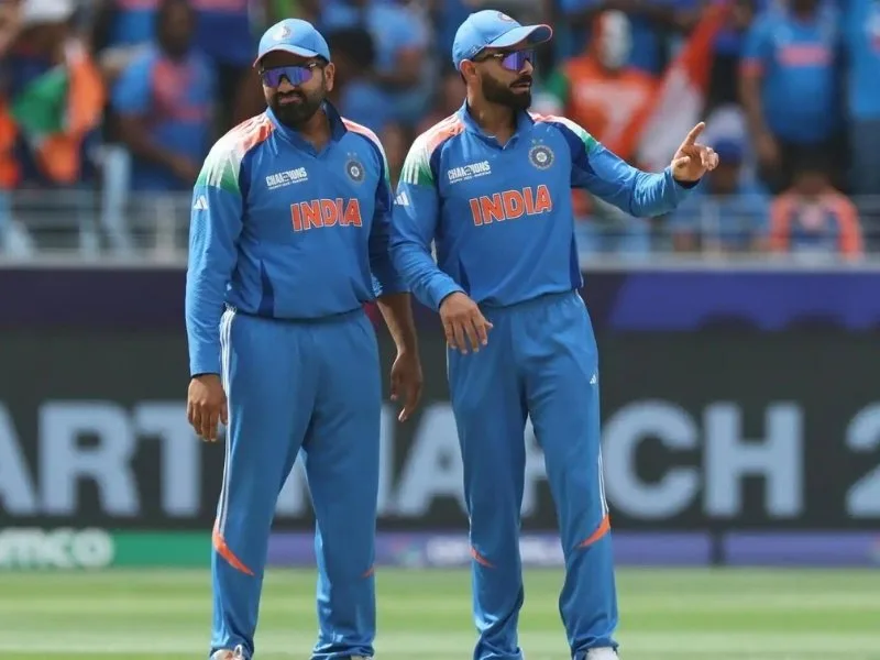 Rohit Sharma and Virat Kohli during India’s ODI tour of Australia in 2025, set for a special farewell by Cricket Australia.
