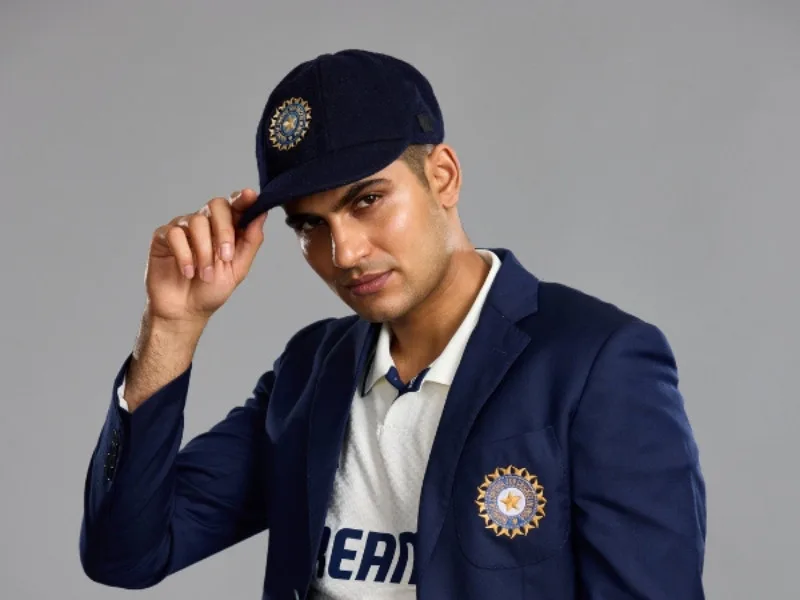 Shubman Gill posing as India’s Test captain ahead of the England tour 2025.