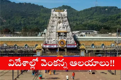 Conceptual design of Sri Venkateswara Temple planned for abroad by TTD in 2025