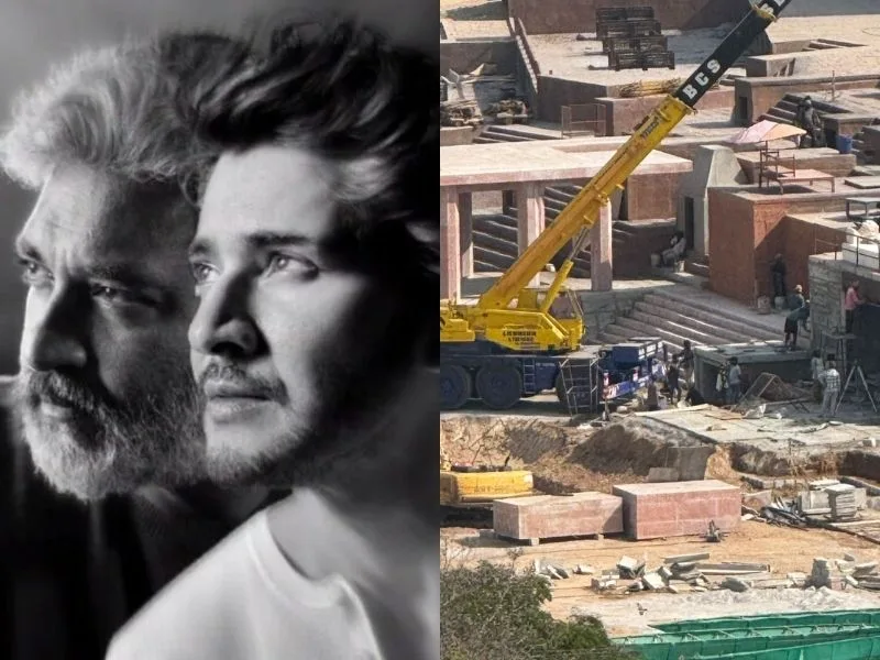 Social media post about Mahesh Babu enjoying SSMB29 shooting trending in 2025
