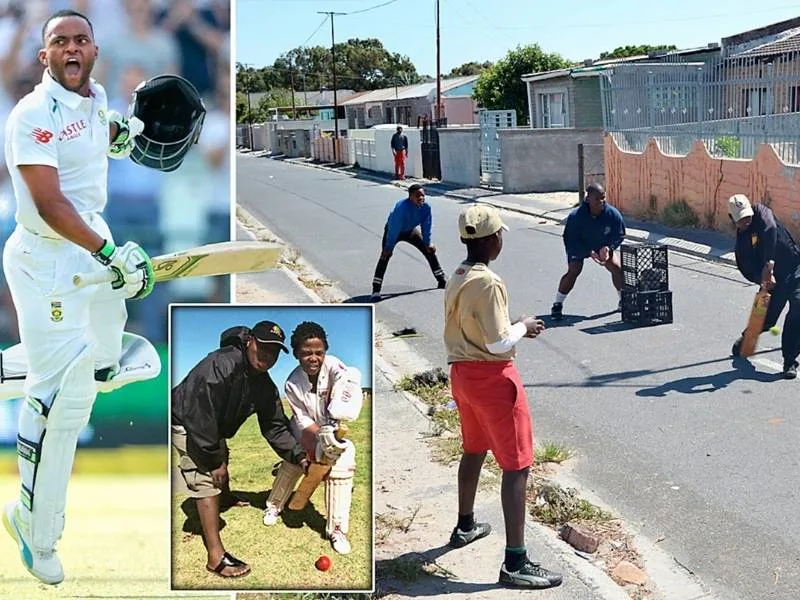 Temba Bavuma recalling his street cricket days in Langa township, Cape Town.