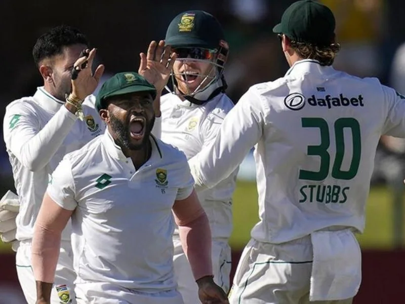 Temba Bavuma leading South Africa during WTC Final preparations at Lord’s in 2025.