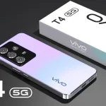 Vivo T4 Ultra smartphone showcasing its slim design and marble-patterned back in 2025