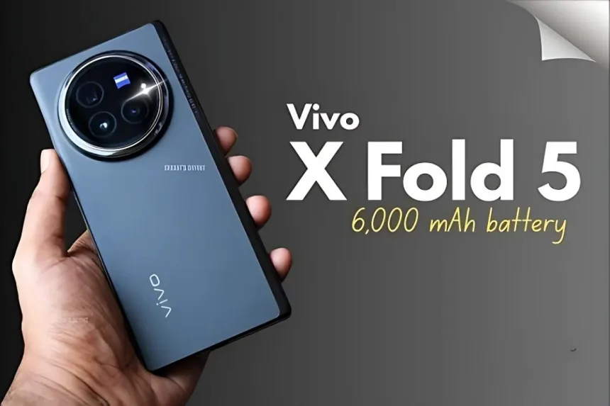 Vivo X Fold 5 foldable smartphone with slim design in 2025