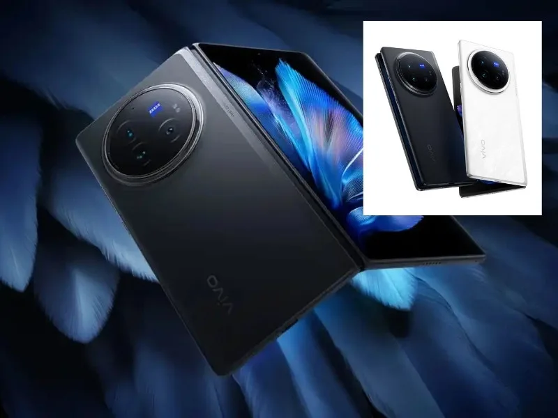 Social media post about Vivo X Fold 5 India launch trending in 2025