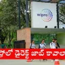 Wipro office with freshers attending a job interview in Hyderabad in 2025