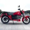 ABZO VS01 electric motorcycle 2025 in Imperial Black, showcasing cruiser-style design with 180 km claimed range for Indian riders