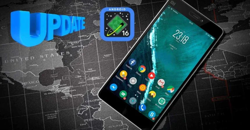 user installing Android 16 update on Google Pixel phone, India 2025