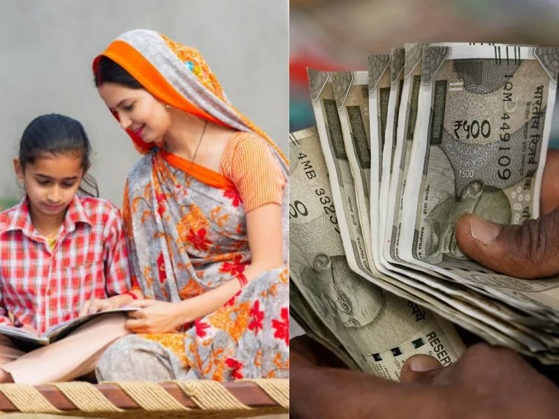 Andhra Pradesh mothers receiving Talliki Vandanam Scheme funds in bank accounts, June 2025.