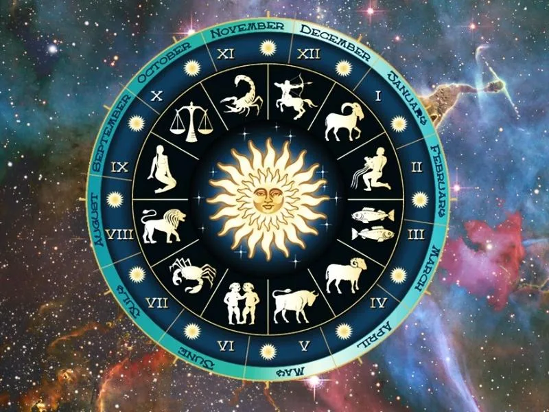 Astrological chart displaying daily rasi phalalu for June 21, 2025, with predictions for love, career, and health in Telugu.