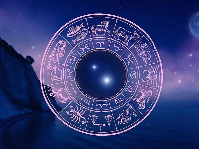 Astrological chart displaying daily rasi phalalu for June 24, 2025, with predictions for love, career, and health in Telugu.