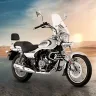 Bajaj Avenger 220 Cruise 2025 in moon white color on Andhra Pradesh highway