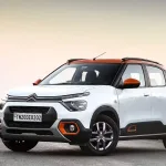 Citroen C3 2025 in Polar White, showcasing compact hatchback design with Rs. 1.5 lakh discount for Indian buyers