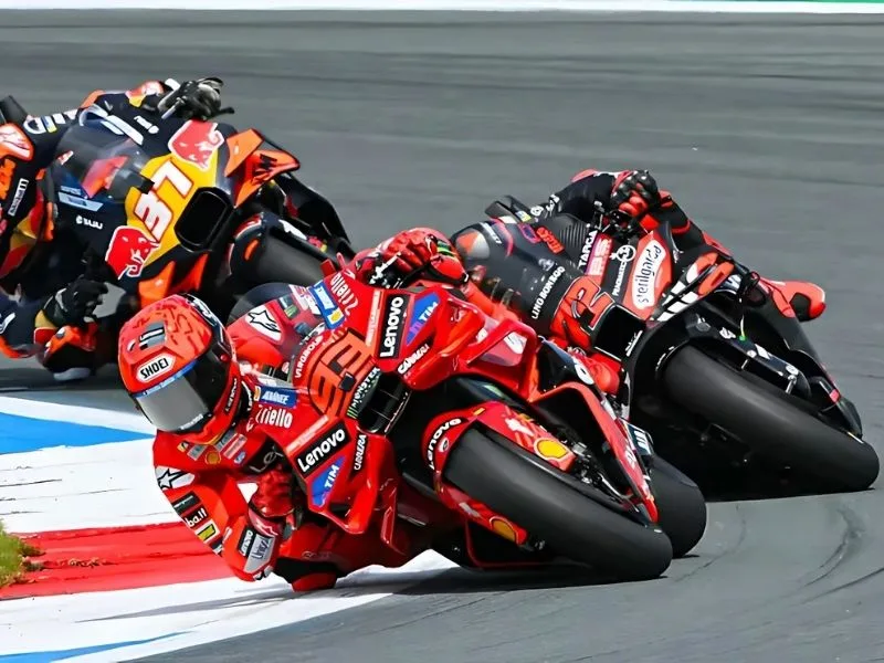 Ducati Lenovo Team’s Renaissance-themed livery at the 2025 Italian Grand Prix in Mugello