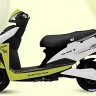 Dynamo Electric Scooter 2025 in Blue, showcasing compact design with 200 km claimed range for Indian commuters