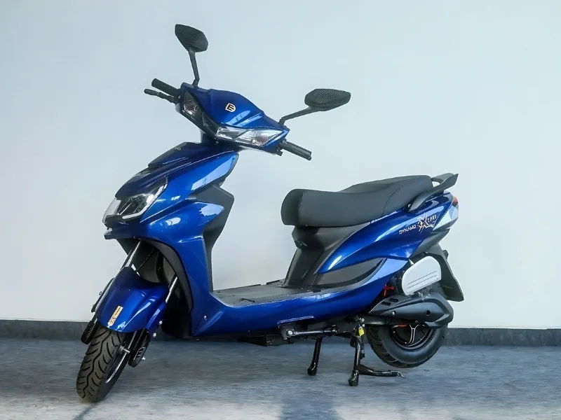 Digital instrument cluster of Dynamo Electric Scooter 2025, enhancing budget-friendly commuting experience