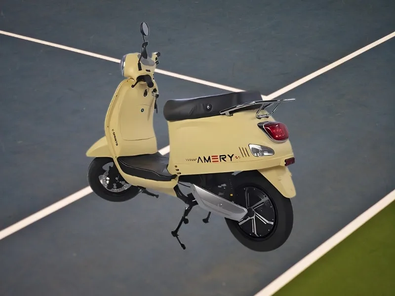 e-Sprinto Amery electric scooter 2025 digital display with modern features