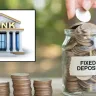 investor reviewing fixed deposit rates on laptop, India 2025