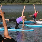 Andhra Pradesh’s floating yoga event on Krishna River in Bejawada for 2025