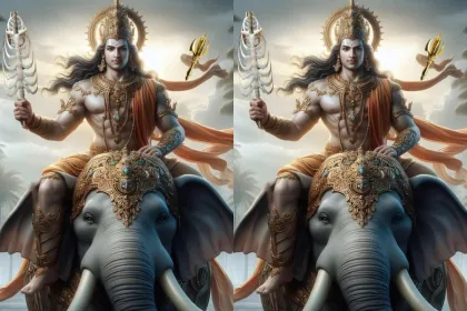 God Indra puja with vajra symbol, representing divine power and rain for Telugu spiritual seekers in 2025