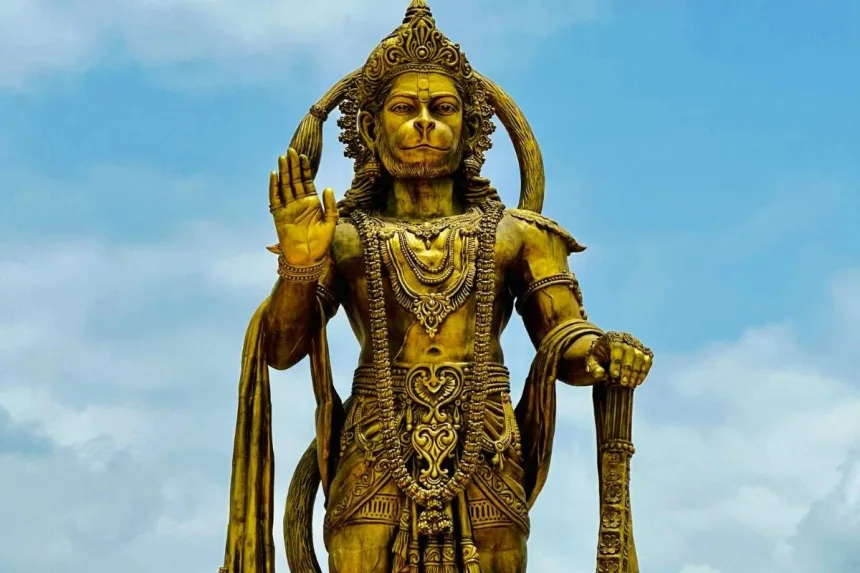 Depiction of Lord Hanuman with Lord Rama, highlighting lesser-known facts for 2025 devotion.