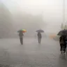 Rain-soaked streets in Andhra Pradesh under heavy rainfall alert for June 11-12, 2025.