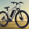 Hero Lectro H7 electric bike 2025 in black color on Andhra Pradesh street